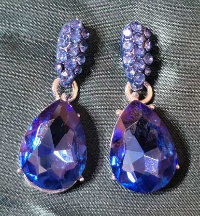 Little’s Teardrop Multi-Stone Earrings