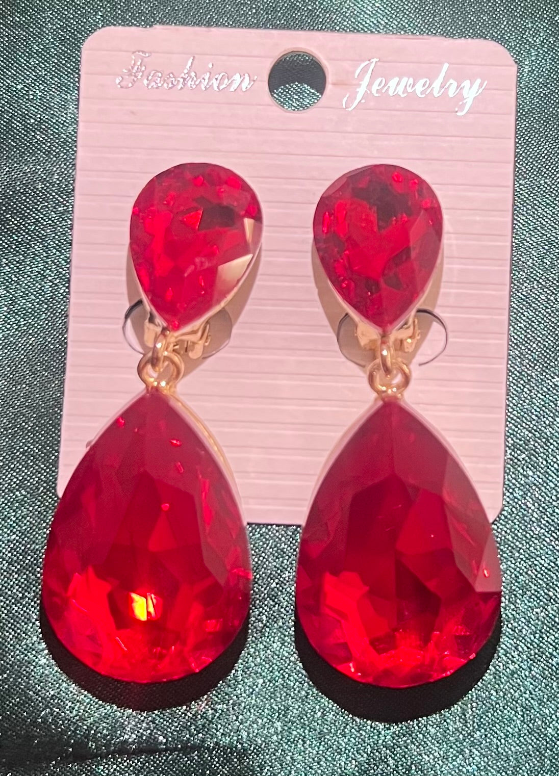 2” Teardrop Earrings